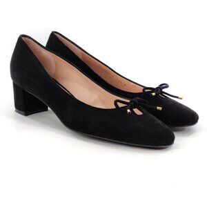 Stuart Weitzman Black Suede Heels